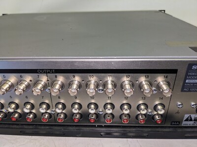SONY VIDEO AND AUDIO DISTRIBUTOR DA-1400 W/ Rack Mount VD | eBay