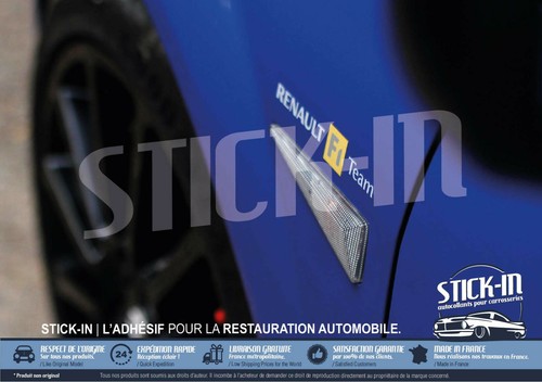 2 Pegatinas Adhesivos Renault F1 Team Megane 2 Rs R25 R26 Guardabarros Lateral - Imagen 5 de 5