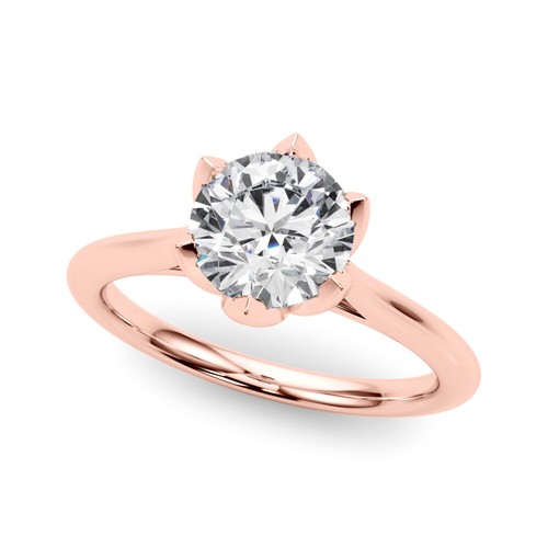 IGI Certified D/VS 2.00 Ct Round Cut Lab Grown Diamond Solitaire Engagement Ring - Picture 12 of 28
