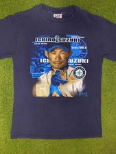 2001 Seattle Mariners - Ichiro Suzuki - Vintage MLB Player T-Shirt Youth XL 