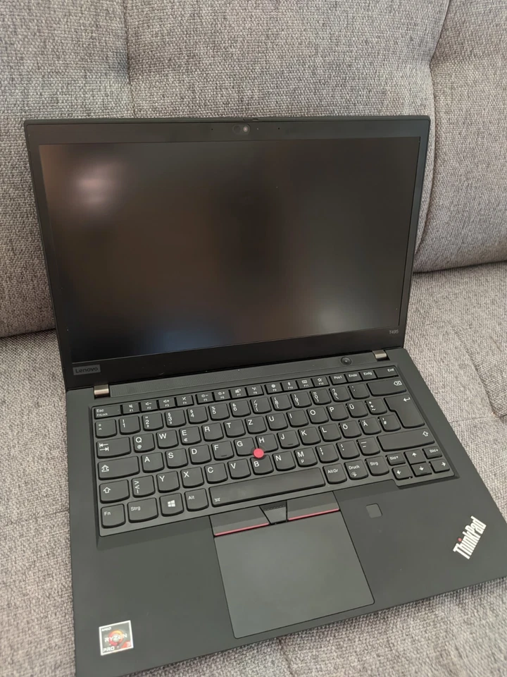 Lenovo ThinkPad T495 14" 256GB (AMD Ryzen Pro, 2.10 GHz, 8GB) - Schwarz Garantie, Foto 3 von 5