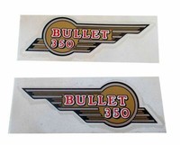 Passt FüR Royal Enfield Bullet 350 CC Werkzeugkasten Aufkleber Set Aes