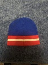 Kids Blue Red White Beanie