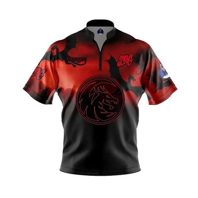Best Personalized Swag Dragon Skies Bowling Jersey Shirts All Size
