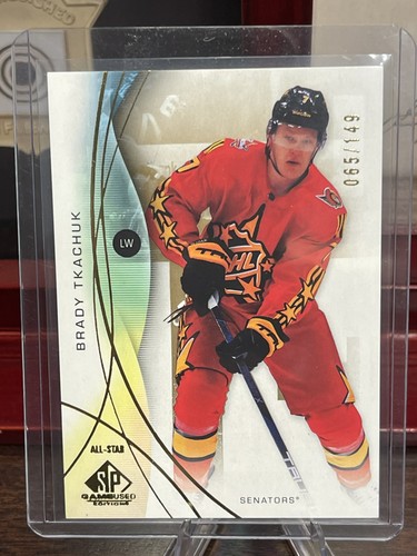 2024-25 Upper Deck SP Game Used All-Stars Gold Base 065 /149 Brady Tkachuk #126