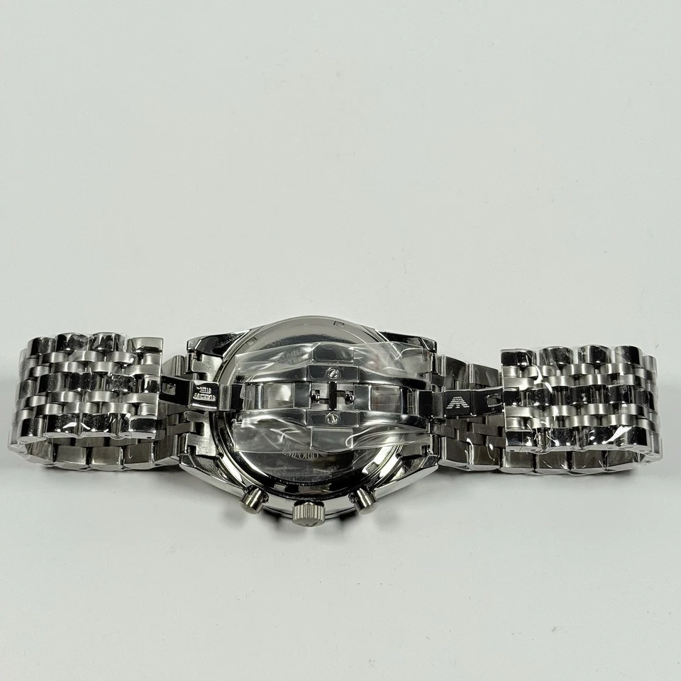 Emporio Armani Sportivo AR6072 Silver/Blue Chronograph Quartz Men’s Watch - Image 4 of 4