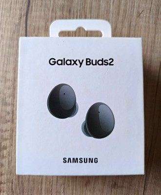 Samsung Galaxy Buds2 In-Ear-Kopfhörer Bluetooth Graphite/Grau mit Ladecase