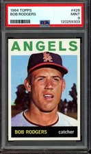 1964 Topps Baseball #426 Bob Rodgers PSA 9