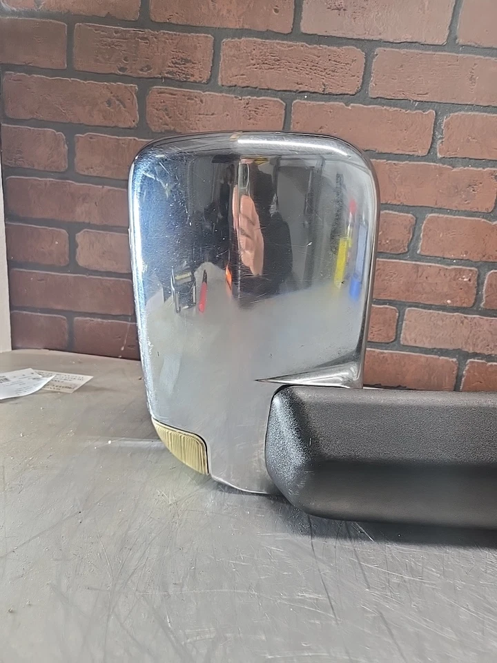 Оригинальное буксировочное зеркало с электроприводом для правой двери 13-18 Ram 1500 4-го поколения под правую руку с сигналом хром 0032 L - Изображение 4 из 4