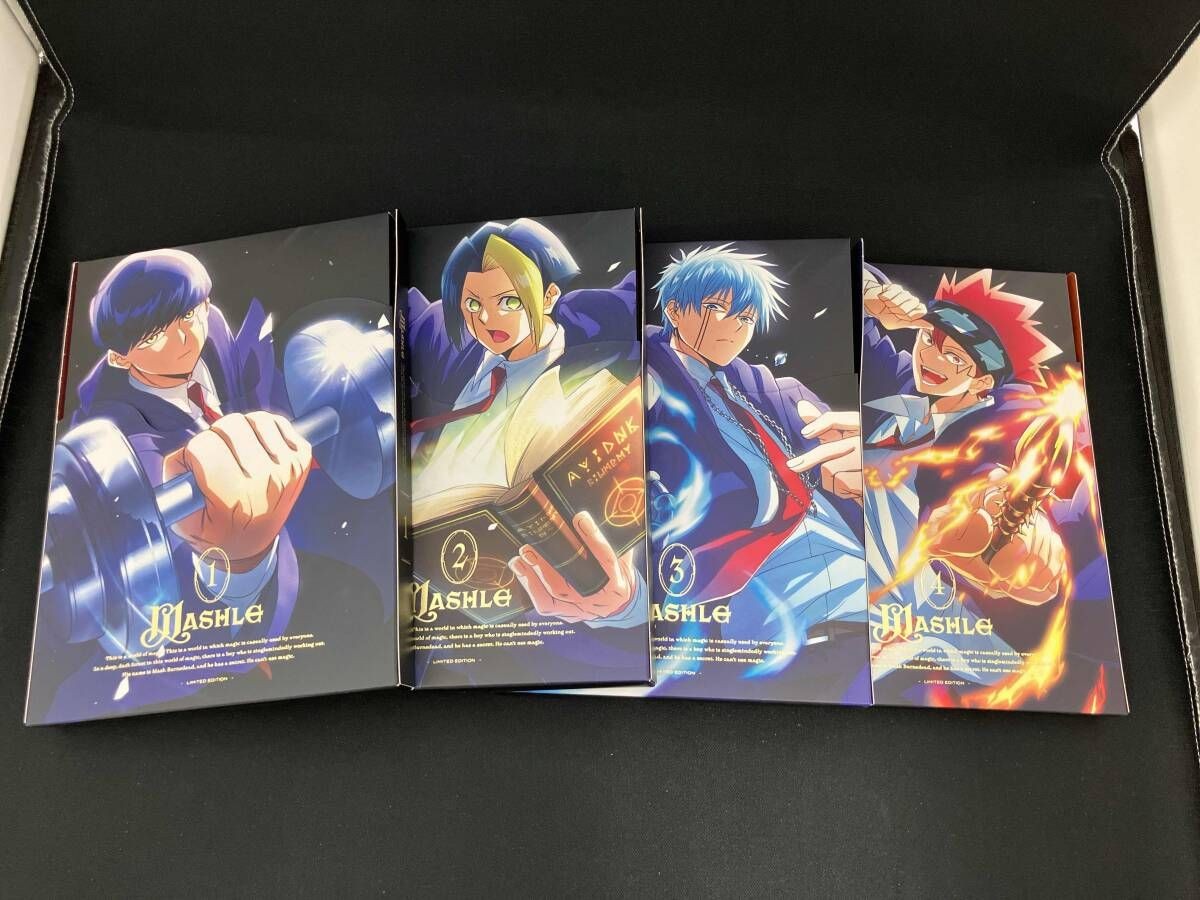 MASHLE Complete Set Volumes 1 to 4 Limited Edition DVD | eBay