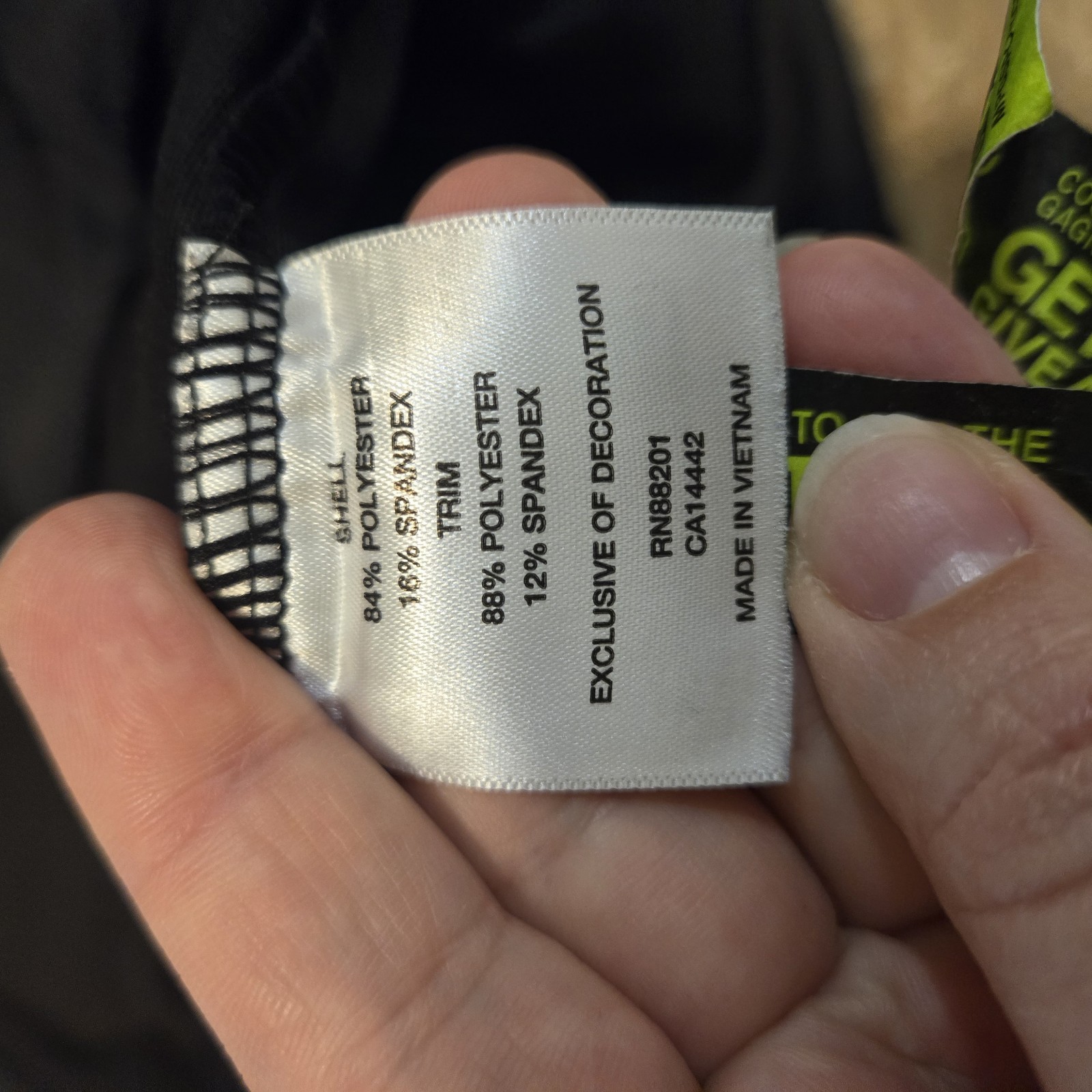 MPG Black Activewear Basic Jacket Full Zip Pocket… - image 8