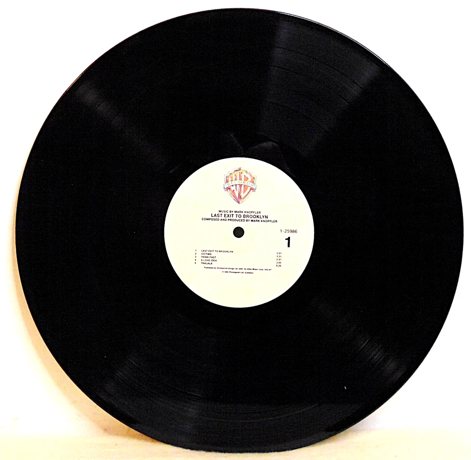Mark Knopfler – Last Exit To Brooklyn 1989 	Warner Bros. 1-25986 Rock Vinyl LP Foto 3 de 4