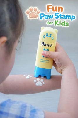 Biore UV Kids Paw Stamp Sunscreen SPF50 PA+++ Japan Cute Paw Print