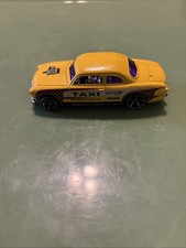 2000 Hot Wheels Yellow Shoe Box Taxi Cab Vintage Loose 1/64 Thailand Toy Car