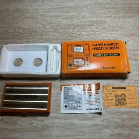 Nintendo Game & Watch Donkey Kong DK-52 Multi Screen Boxed Near Mint Japan 8228
