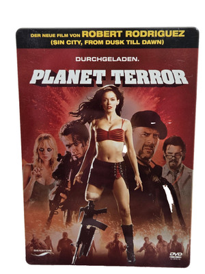  DVD Robert Rodriguez Steelbook Planet Terror Durchgeladen  