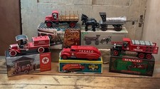 Lot Of 5 Texaco, Die Cast Bank Key, Trucks, All Different Models, As Found
