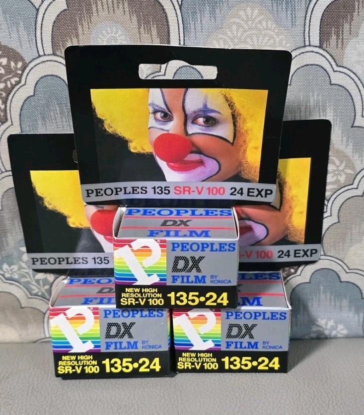 Lot Of 3 Peoples Konica DX SR-V 100 Color Print Film 24 Exp. | eBay