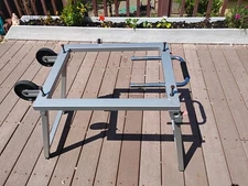 Sears Craftsman 137 Benchtop Table Saw Folding Stand Base W Wheels 