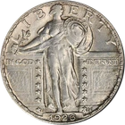 1926-S Standing Liberty Quarter Choice AU/BU Great Eye Appeal Nice Strike