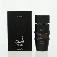 Asad Elixir for Men 3.4 Oz Eau De Parfum Spray Box