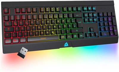 Klim Rival kabellose Tastatur - ES LAYOUT Gaming Tastatur