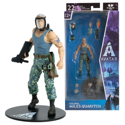 McFarlane Toys Avatar COLONEL MILES QUARITCH Figure- New Sealed