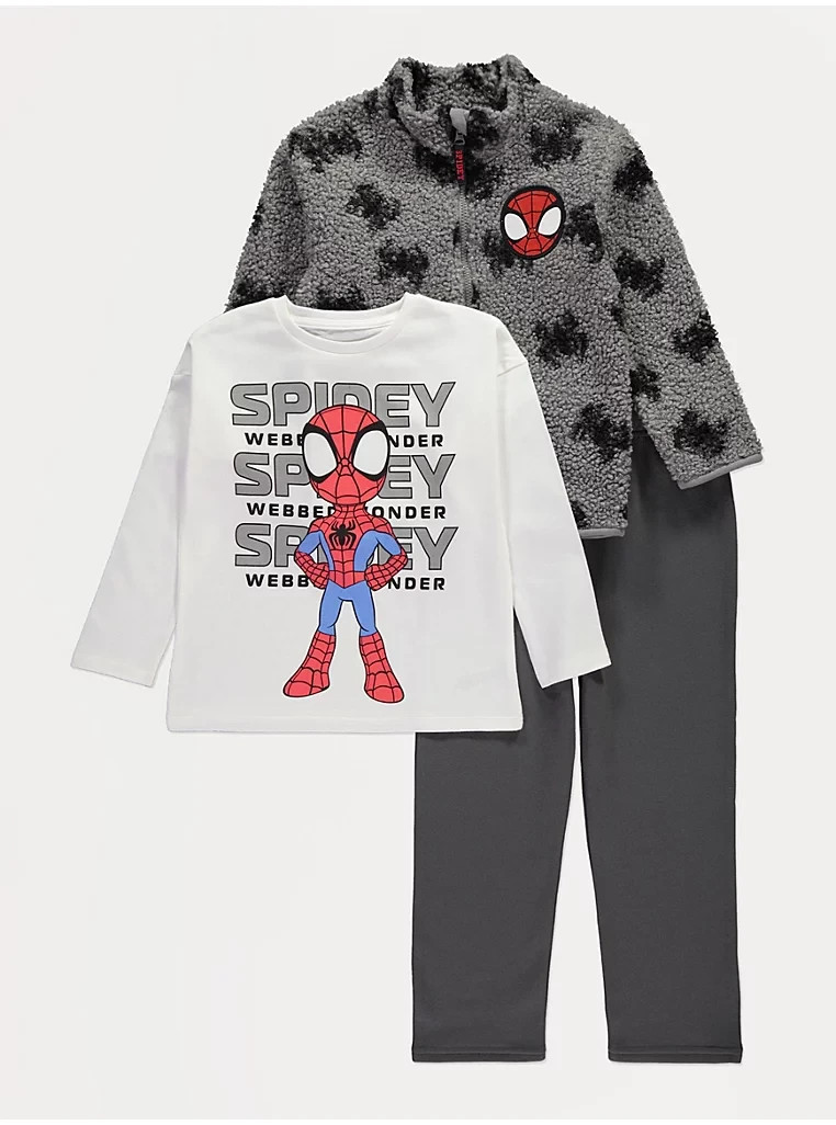BNWT 2-3 YEARS BOYS ""GEORGE"" SPIDEY FLEECE, TOP & JOGGERS OUTFIT (next day post)