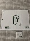 Scottie Scheffler Signed Autographed 2026 Waste Management 16 Flag PGA PSA/DNA