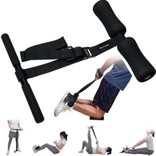 Nordic Hamstring Curl & Stretching Strap, Allenamento di Flessibilità per Cricei...