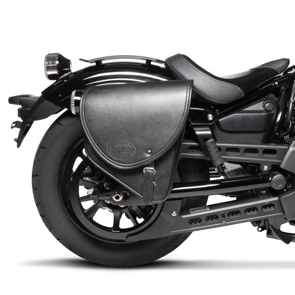 Satteltasche Indiana Yamaha Xvs 1100 A Drag Star Classic Schwarz Rechts-image