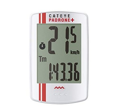 CatEye CC-PA110W Padron white with red stripe bicycle lens