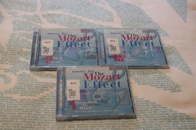 Music for the Mozart Effect ~ Don Campbell ~ Volumes 1-3 Ex-library