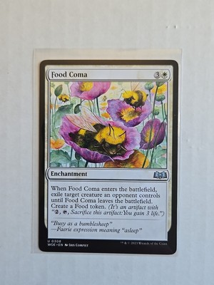 Food Coma - Wilds of Eldraine - LP - Uncommon - Enchantment