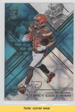 2016 Donruss Elite Elite Rookies Teal 21/75 Corey Coleman #165 READ fm0