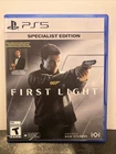 New Listing007 First Light - Specialist Edition - Sony PlayStation 5 - WITH CODE - WORKING