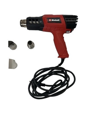 Einhell Heißluftpistole TE-HA 2000 E, 2000 W, 3 Stufen 50 550 °C, Zubehör