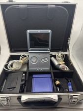 Nintendo GBA SP - AGS-101 - Pearl Blue w/ Intec Metal Case - New Battery 2/24/26