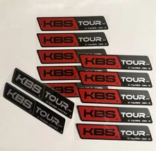 KBS Tour C-Taper 130 Iron Shaft Label