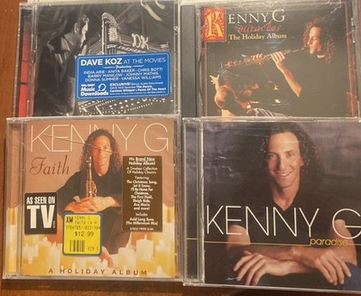 SEALED!! LOT of 3 KENNY G CDs with BONUS Dave Koz COMPACT DISC