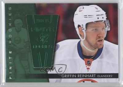 2014-15 SPx Finite Rookies 57/299 Griffin Reinhart #11 RC 0c2