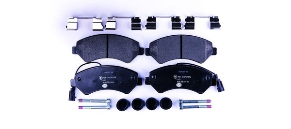 Vorderachse Hella 8DB 355 019-901 Bremsbelagsatz, Scheibenbremse FüR CitroËN,Fia-image