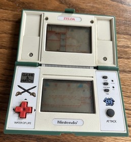 Vintage The Legend Of Zelda Multi Screen Nintendo Game & Watch/ 1989 Works ZL-65