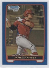2012 Bowman Draft Chrome Picks Blue Refractor 142/250 James Ramsey #BDPP27 0m8