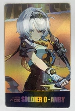 Zenless Zone Zero Soldier 0 - Anby Holographic Card ZZZ Anime Impulse Expo