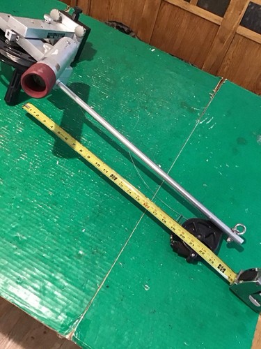 Big Jon Manual Downrigger w/ Swivel Base Wire 24" Boom 90 & 180 Degree Angle - Picture 12 of 12
