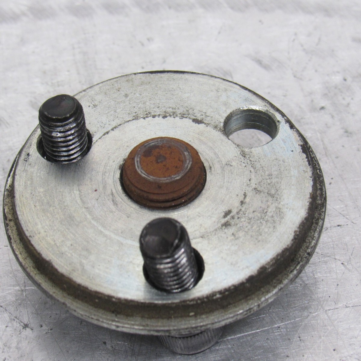 1985 KAWASAKI VOYAGER 1300 ZN1300A REAR SWINGARM BOLT COVERS