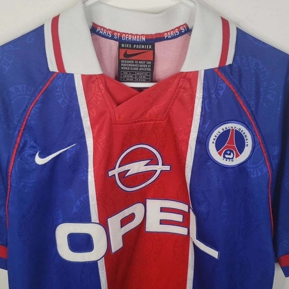 Vintage Nike PSG OPEL 96-97 kit Mens Size Sm