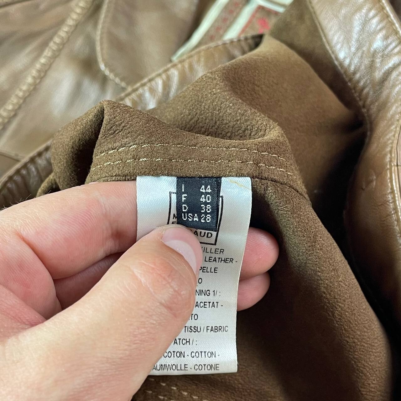 MARITHÉ FRANCOIS GIRBAUD PATCHWORK LEATHER JACKET - image 20