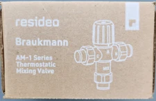 Resideo Braukmann AM101-UP-1LF 3/4" Thermostatic Mixing Valve, 2508